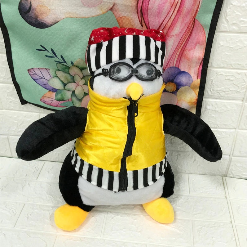 LulliNini HUGSY Plush Toys PENGUIN Doll Toys For Children Kids Birthday Gift