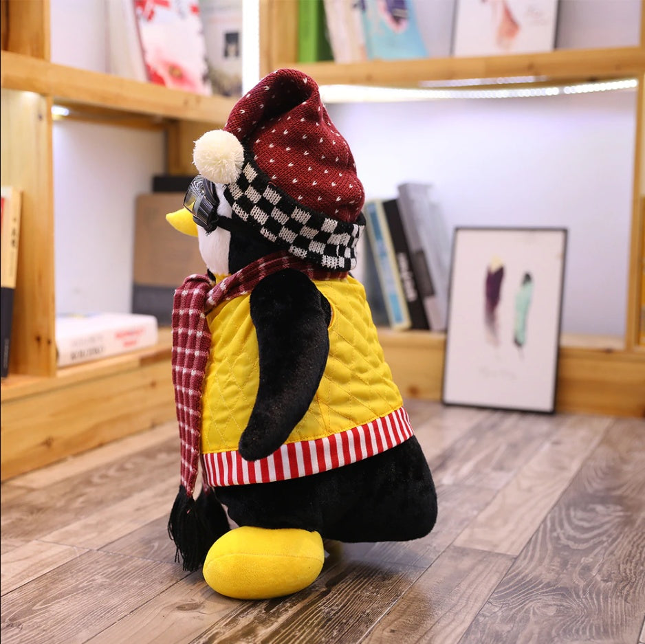 LulliNini HUGSY Plush Toys PENGUIN Doll Toys For Children Kids Birthday Gift