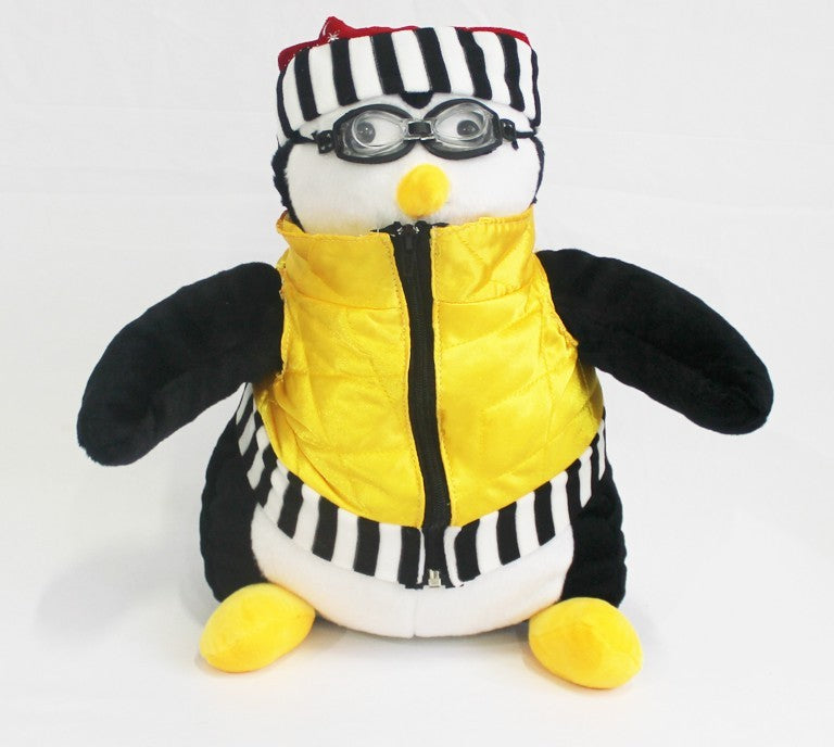 LulliNini HUGSY Plush Toys PENGUIN Doll Toys For Children Kids Birthday Gift