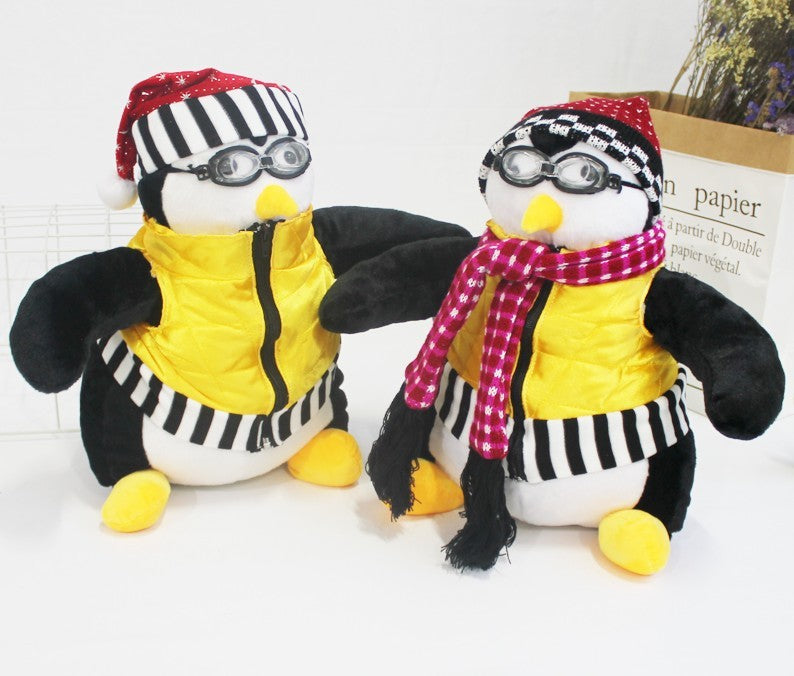 LulliNini HUGSY Plush Toys PENGUIN Doll Toys For Children Kids Birthday Gift