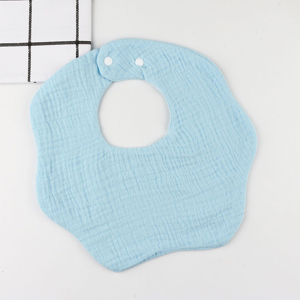 LulliNini Solid Color Baby Bibs | Multi Color