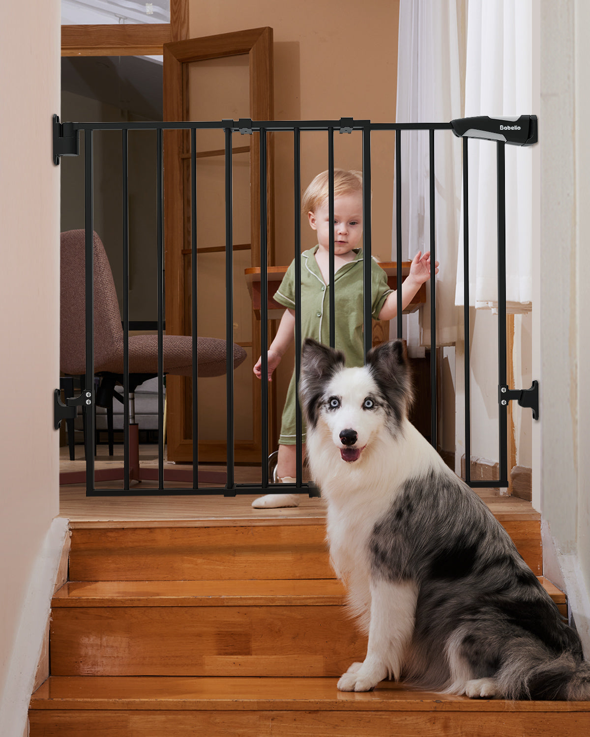 Boundless B17 | Classic Baby Gates for Stairs