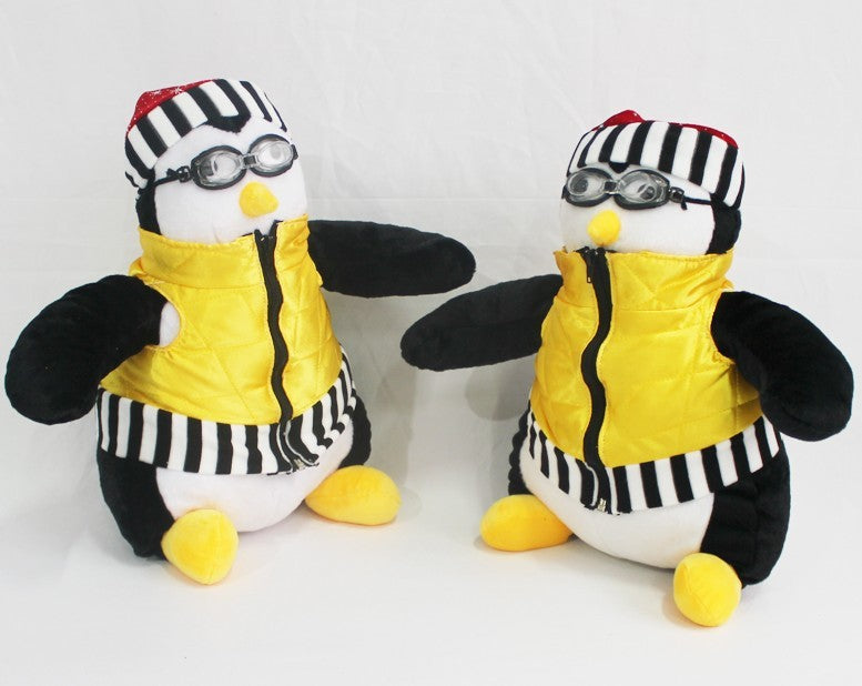 LulliNini HUGSY Plush Toys PENGUIN Doll Toys For Children Kids Birthday Gift