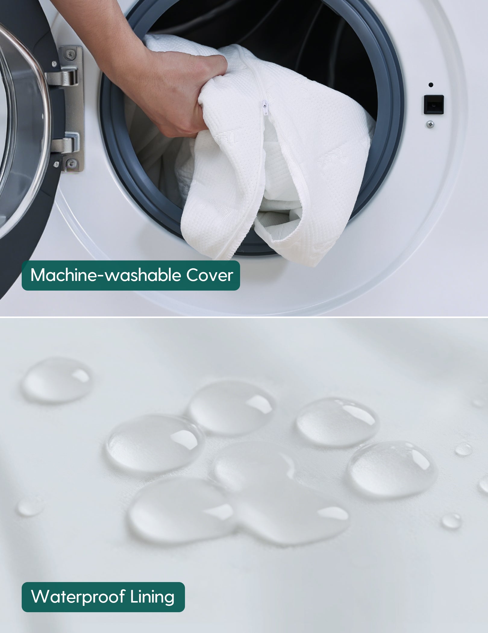 Cloud 1 | Dual-Sided Breathable Crib & Toddler Mattress Memory Foam