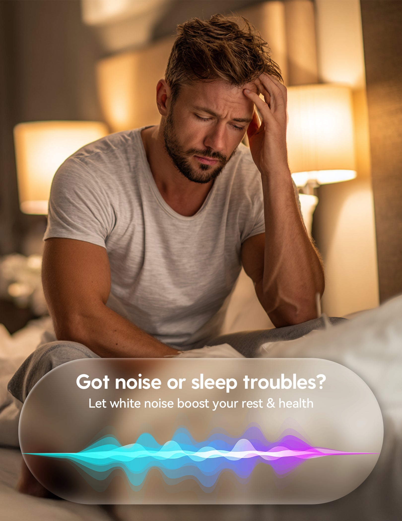 Babelio Pocket Mini Pro White Noise Machine For Sleep & Relaxation