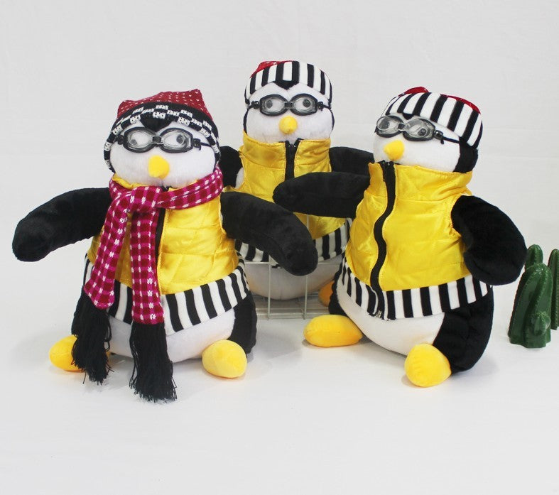 LulliNini HUGSY Plush Toys PENGUIN Doll Toys For Children Kids Birthday Gift