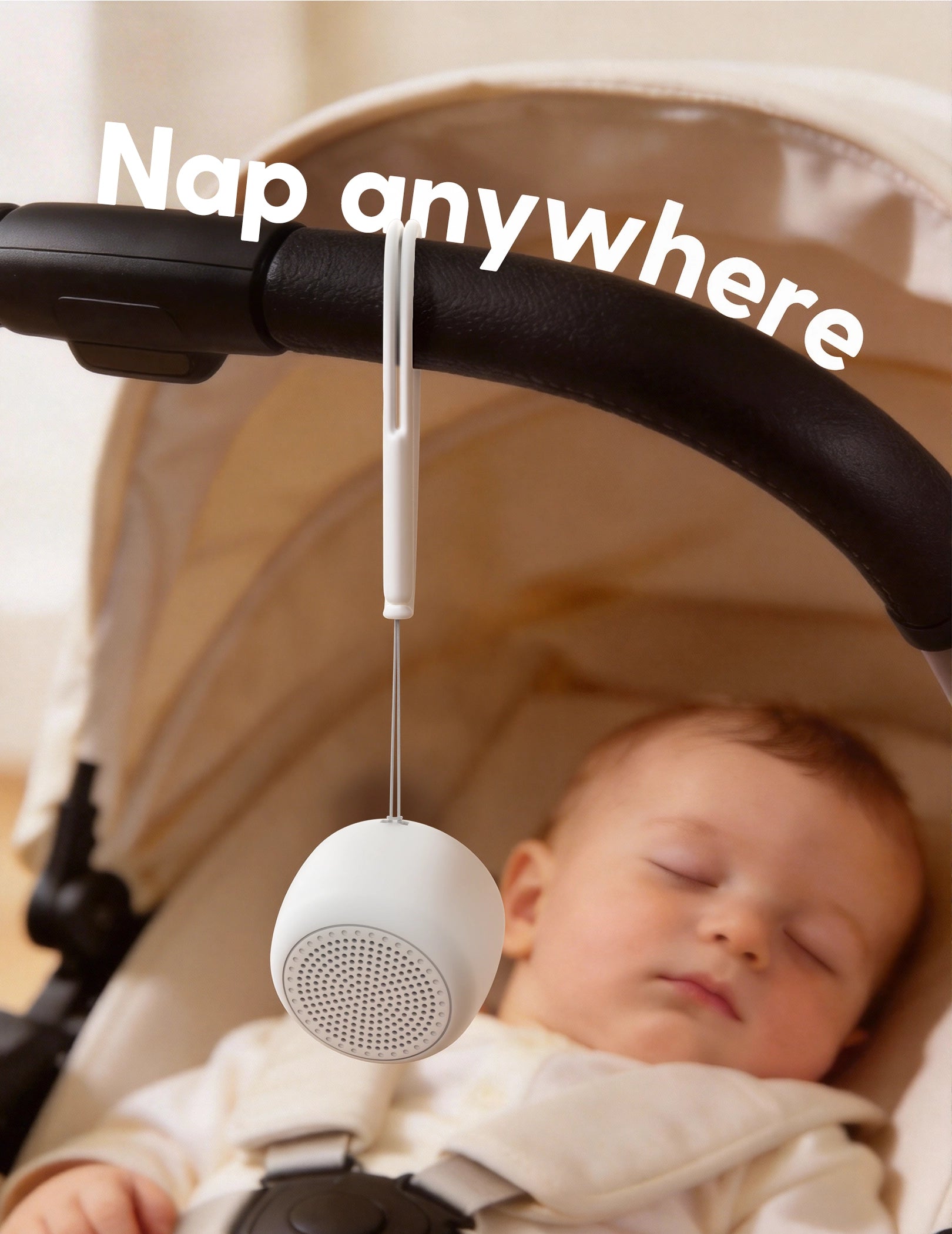 Babelio Pocket Mini White Noise Machine For Sleep & Relaxation