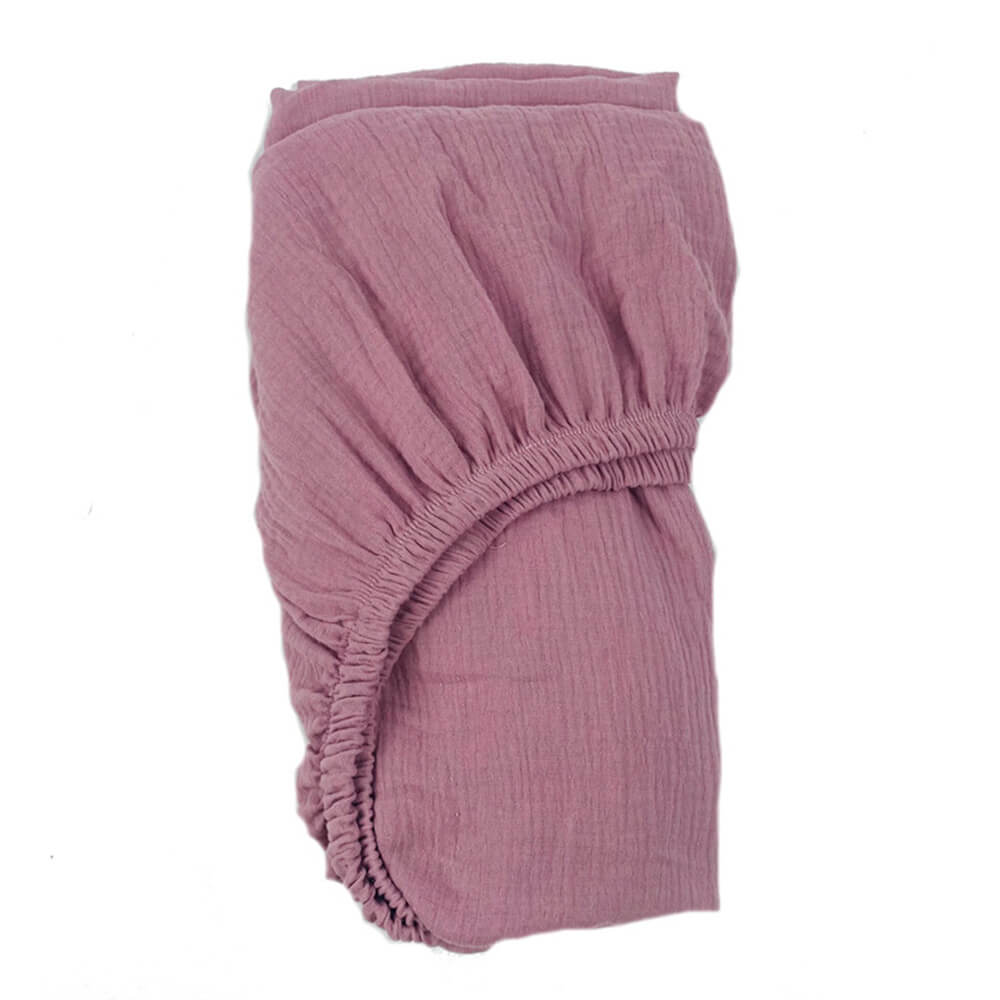 Four Seasons Best-Selling Cotton Crepe Baby Crib Sheet in Universal Size