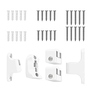 Hole Mounting Kit for Babelio 29.7-46.5" Auto Close Baby/Dog Gate for Stairs