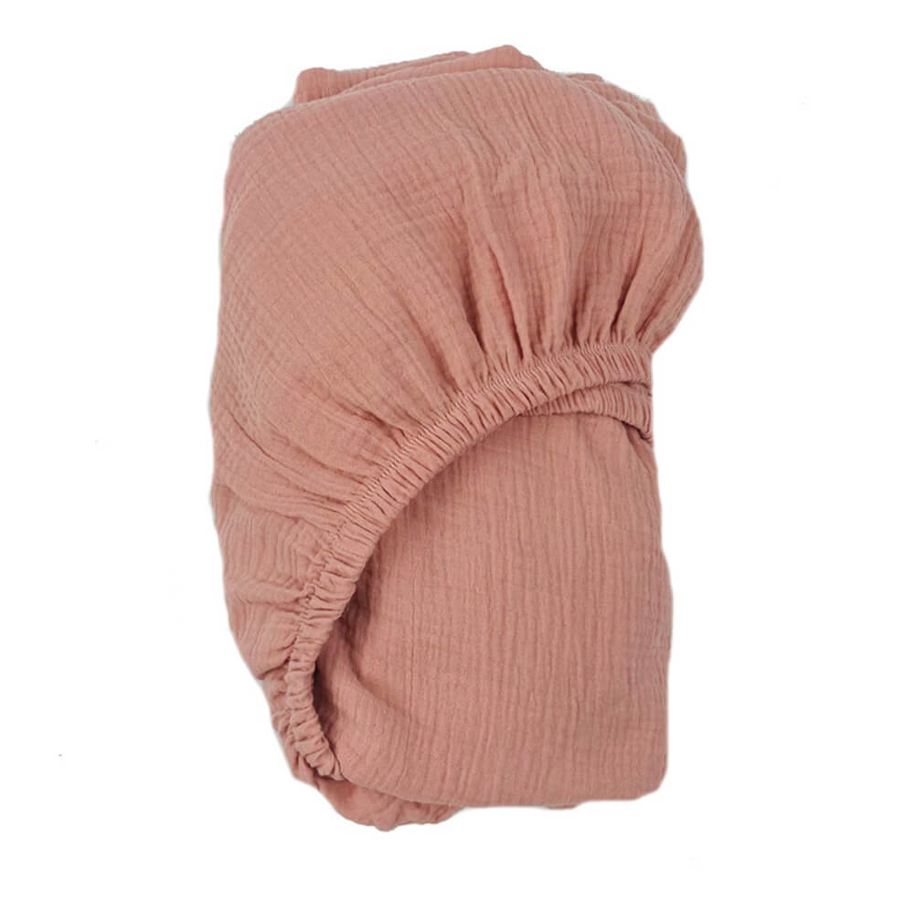 Four Seasons Best-Selling Cotton Crepe Baby Crib Sheet in Universal Size