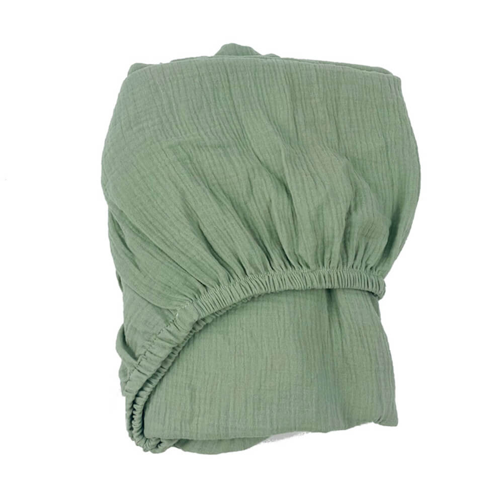 Four Seasons Best-Selling Cotton Crepe Baby Crib Sheet in Universal Size