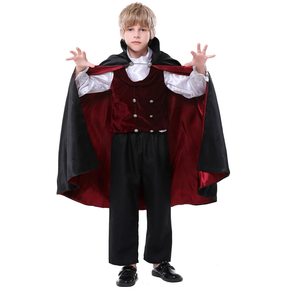 Tiny Cuddling Skeleton Robe Costume for Boys | Halloween Costume