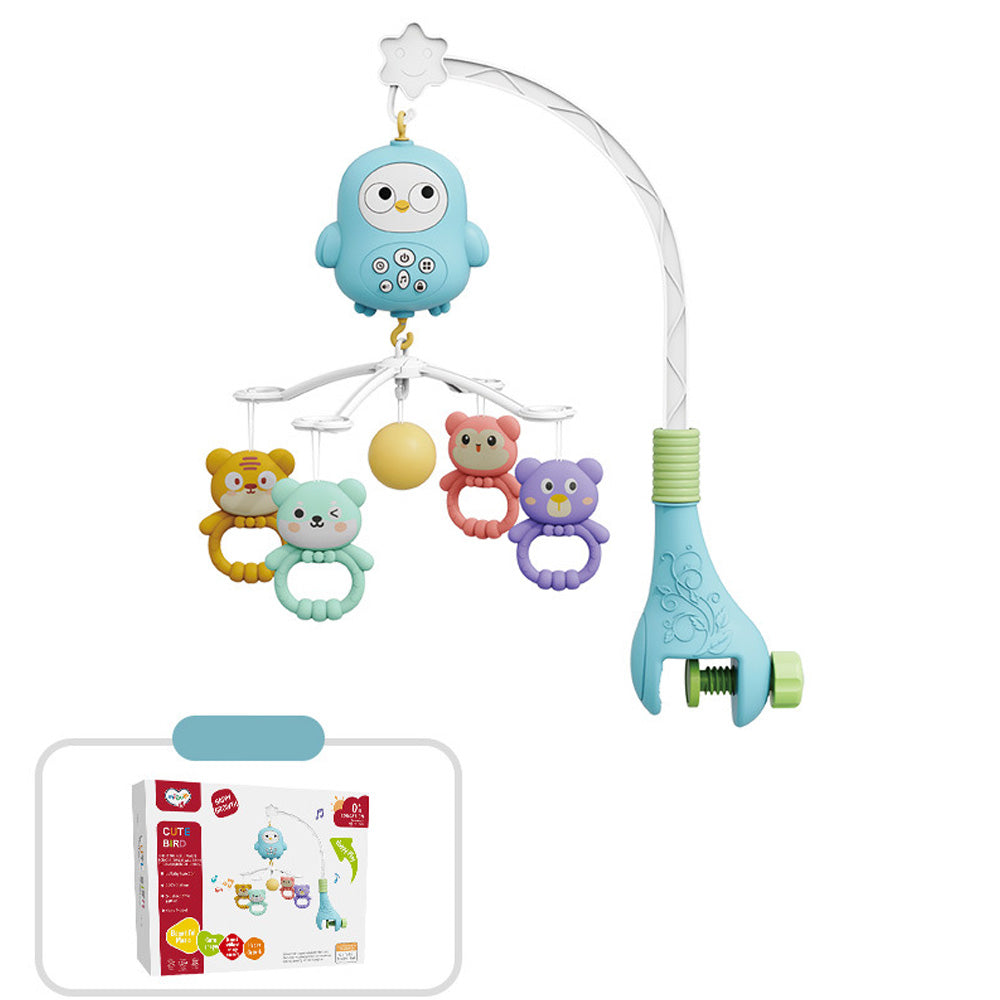 LulliNini Baby Crib Mobile Toy | Musical Rotating Mobile for 0-12 Month Baby