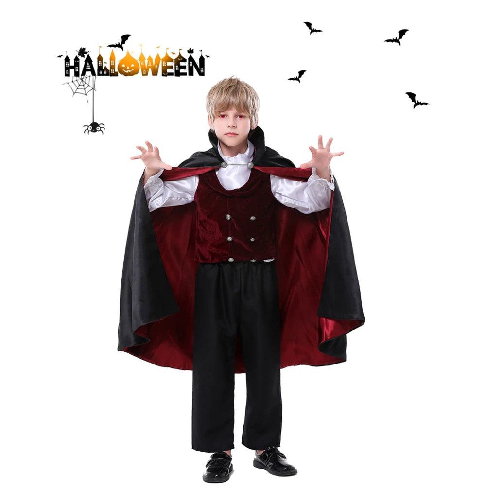 Tiny Cuddling Skeleton Robe Costume for Boys | Halloween Costume