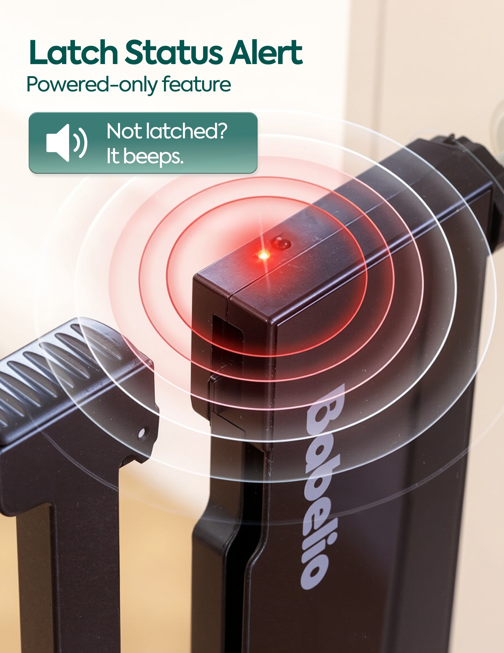 Sensepass | Smart Baby Gate with Infrared Auto-Unlock & Alarm