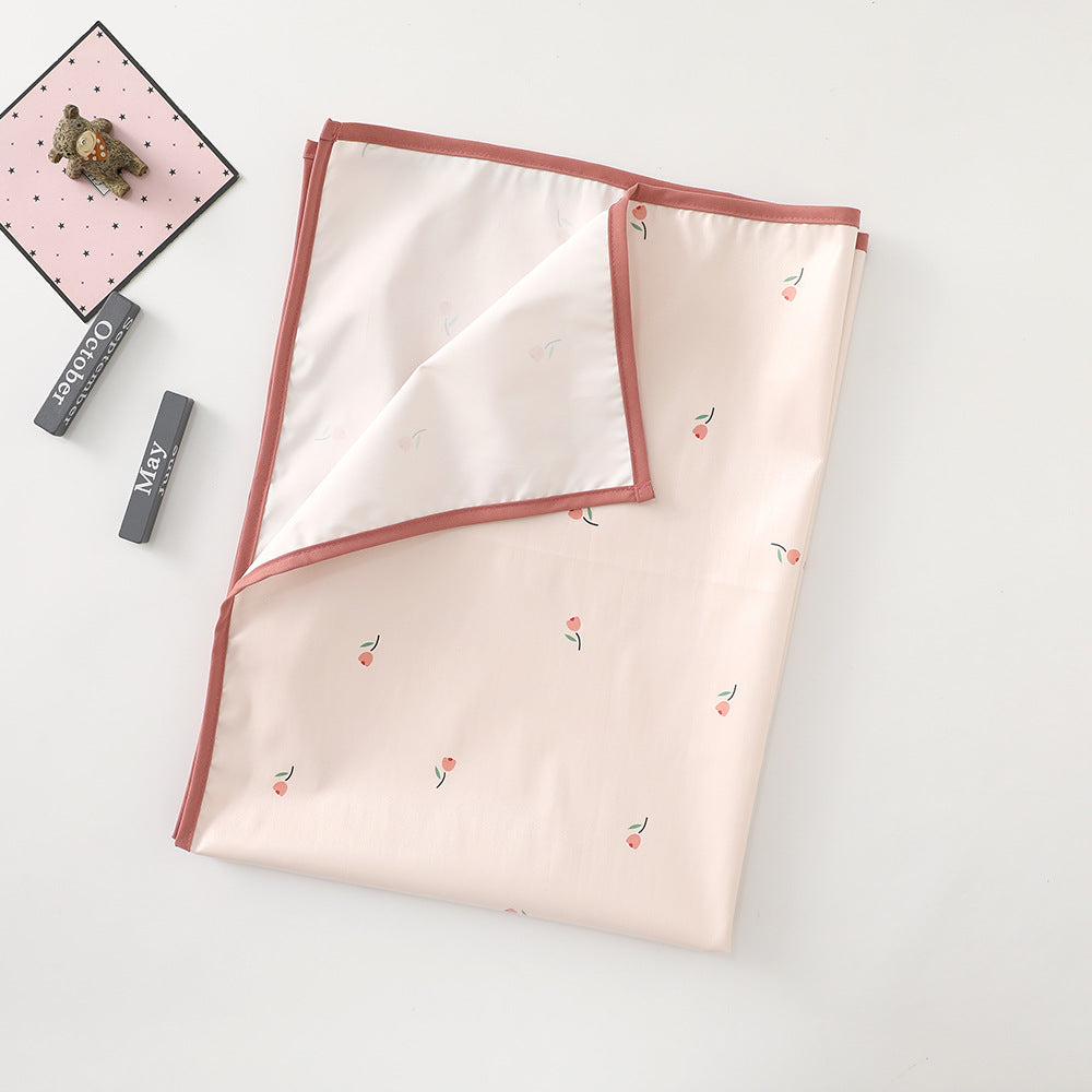 LulliNini Waterproof Baby Diaper Changing Mat Washable Newborn Urine Pad Babies Accessories Liners for Crib Cradles Reusable Diapers Pad
