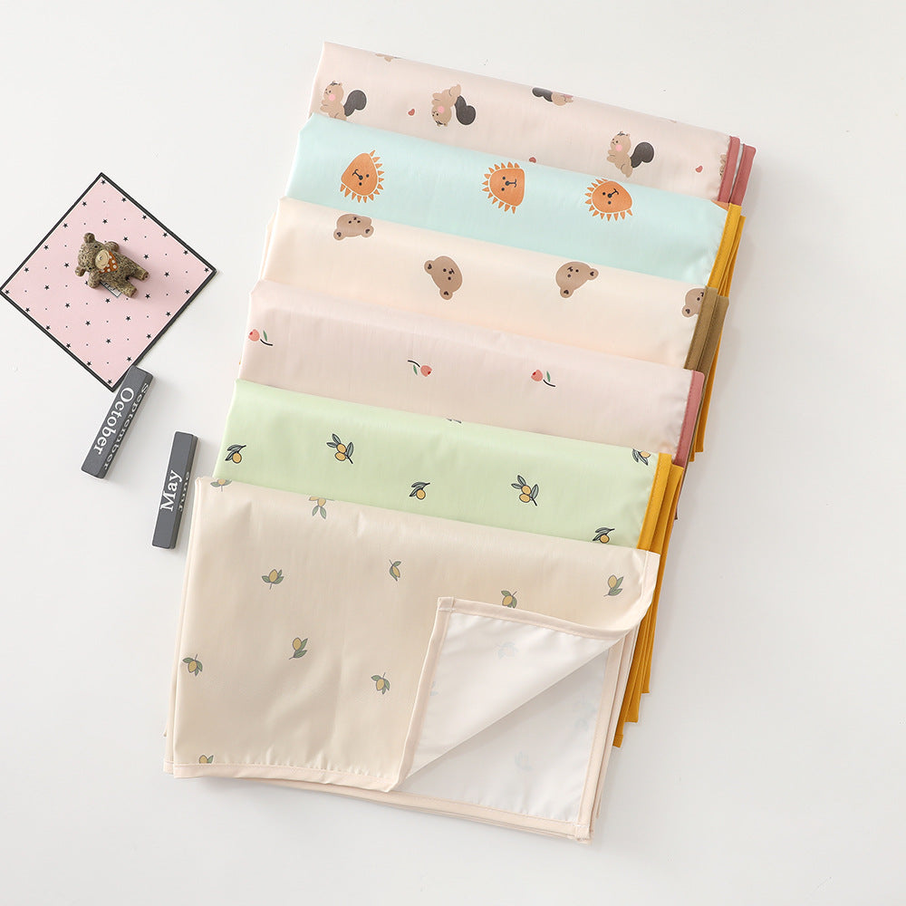 LulliNini Waterproof Baby Diaper Changing Mat Washable Newborn Urine Pad Babies Accessories Liners for Crib Cradles Reusable Diapers Pad