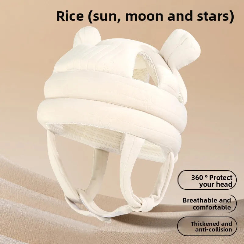 Babelio Padded Walking Hat | Baby Head Cushion Open-Top Design