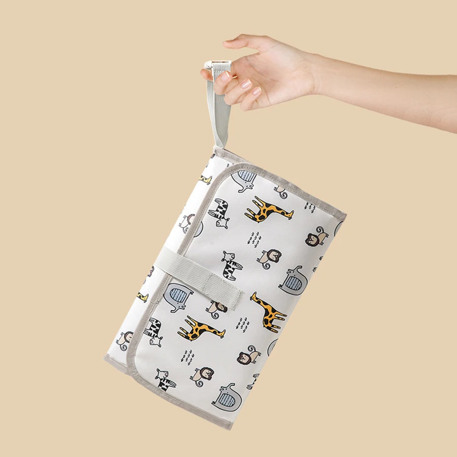 LulliNini Popular Newborns Foldable Waterproof Baby Diaper Changing Mat Portable Changing Pad Diaper Diaper Baby Changing for Home Travel