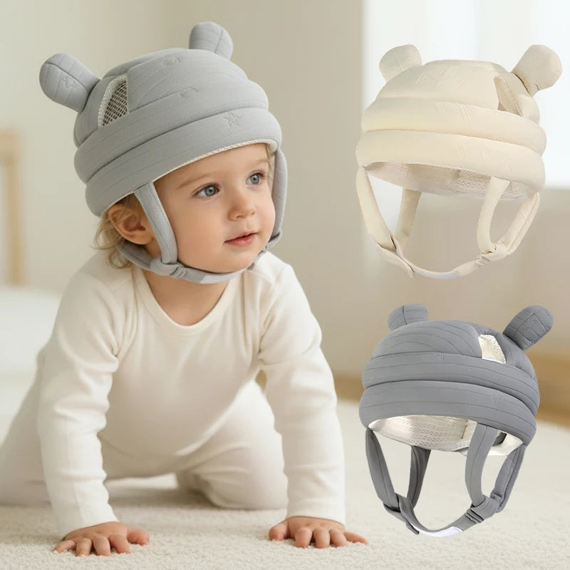 Babelio Padded Walking Hat | Baby Head Cushion Open-Top Design
