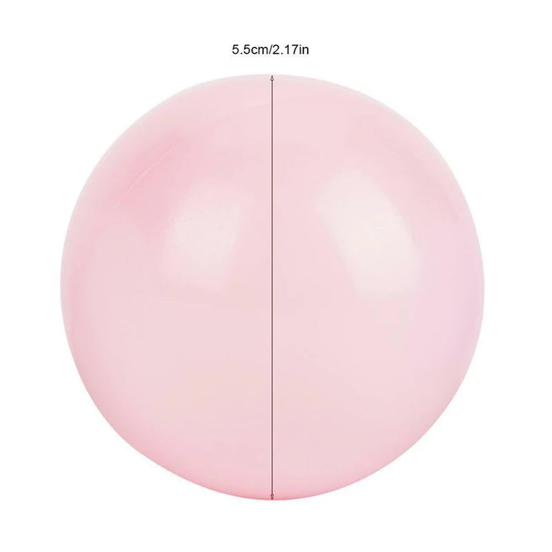 LulliNini Marine Ball Soft Water Pool Ocean Wave Ball Baby Plastic Balls Outdoor Ball Ball Pits Toy Macaron Ocean Ball