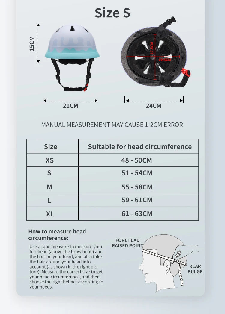 LulliNini Kids Breathable Balance Bike Helmet H1