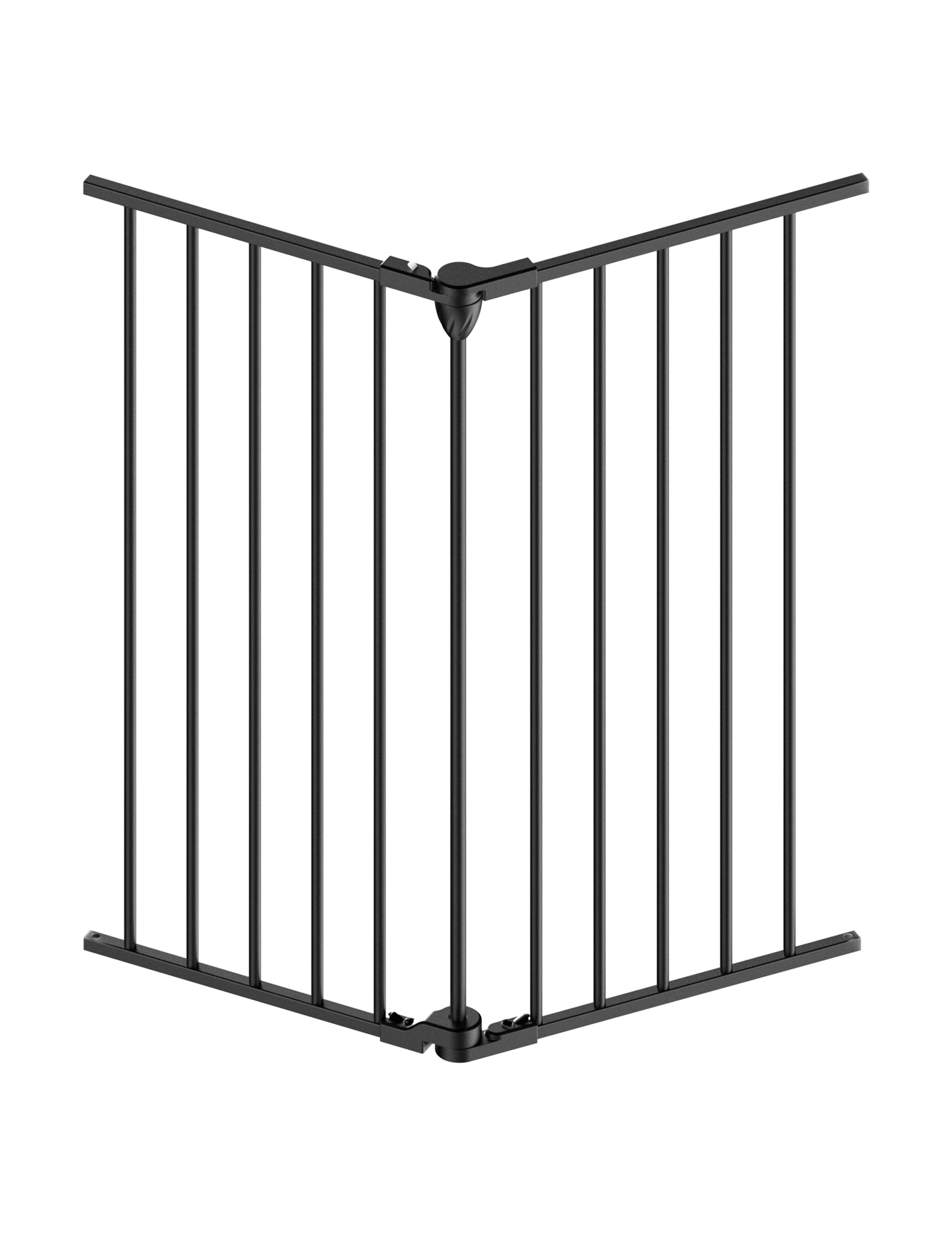 Babelio 104 inch extra wide baby gate for large room divider and fireplace
