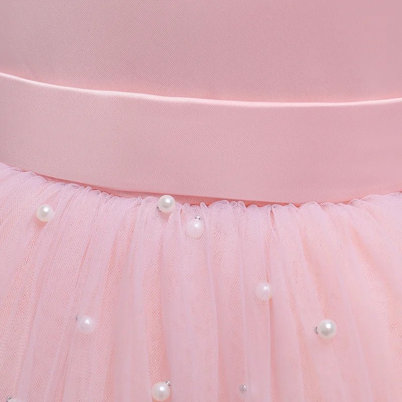 Boho Flower Girl Dress| Elegant Floral Design Perfect for Party, Birthday, Special Occasion