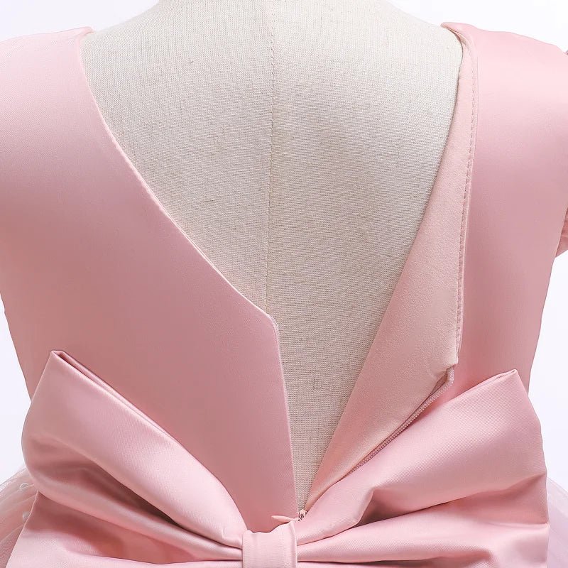 Boho Flower Girl Dress| Elegant Floral Design Perfect for Party, Birthday, Special Occasion