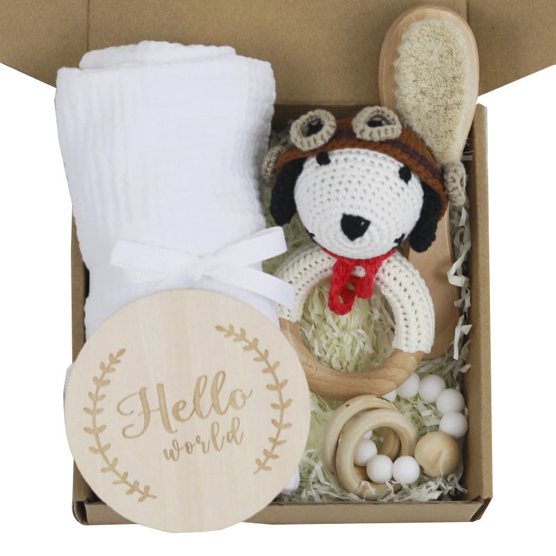 LulliNini Baby Teething Toys Teether Gift Set
