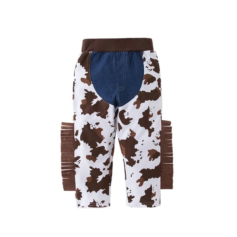 Kids Cowboy Costume — Western Cowboy Outfit with Hat, Vest & Bandana for Halloween & Parties - babeliobaby - 1 - 80