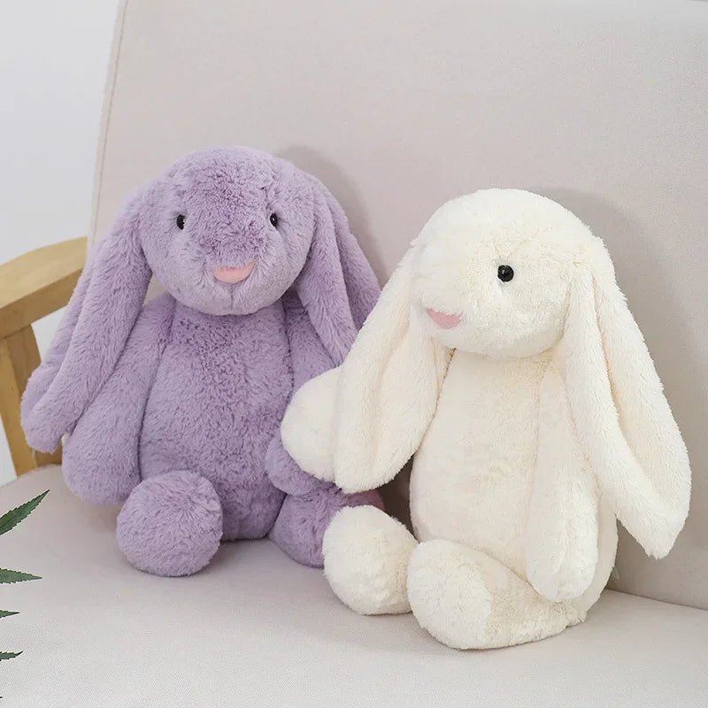 LulliNini 25/40cm Cute Plush Toy Stuffed Toy Rabbit Doll Babies Sleeping Companion Cute Plush Long Ear Rabbit Doll Children's Gift New