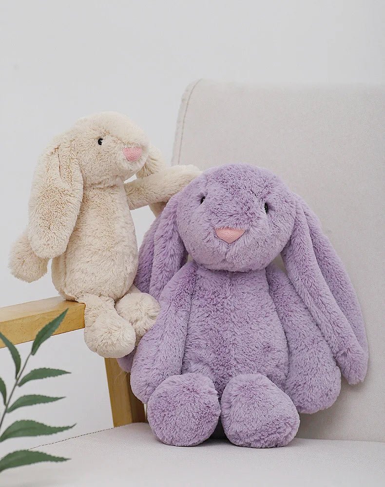 LulliNini 25/40cm Cute Plush Toy Stuffed Toy Rabbit Doll Babies Sleeping Companion Cute Plush Long Ear Rabbit Doll Children's Gift New