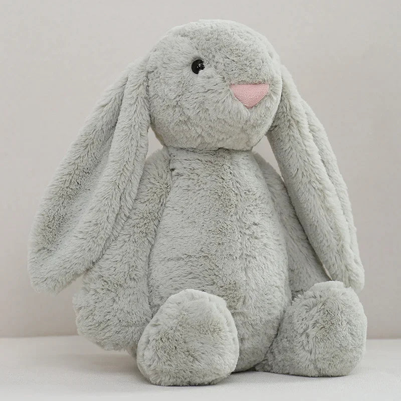 LulliNini 25/40cm Cute Plush Toy Stuffed Toy Rabbit Doll Babies Sleeping Companion Cute Plush Long Ear Rabbit Doll Children's Gift New