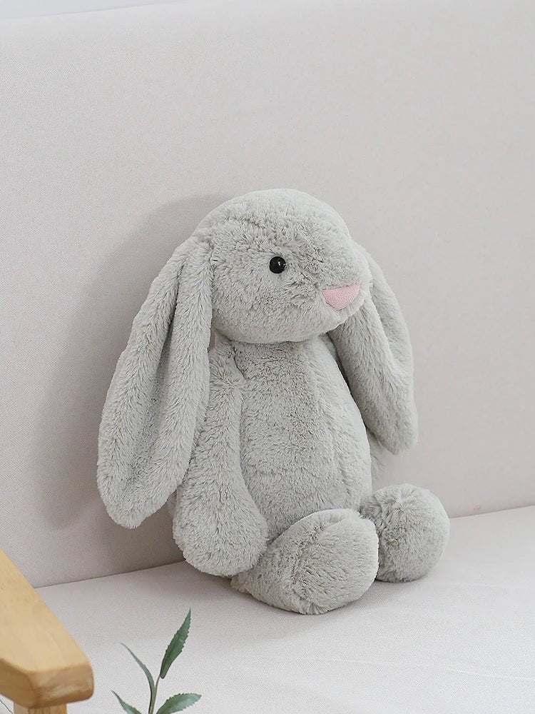LulliNini 25/40cm Cute Plush Toy Stuffed Toy Rabbit Doll Babies Sleeping Companion Cute Plush Long Ear Rabbit Doll Children's Gift New