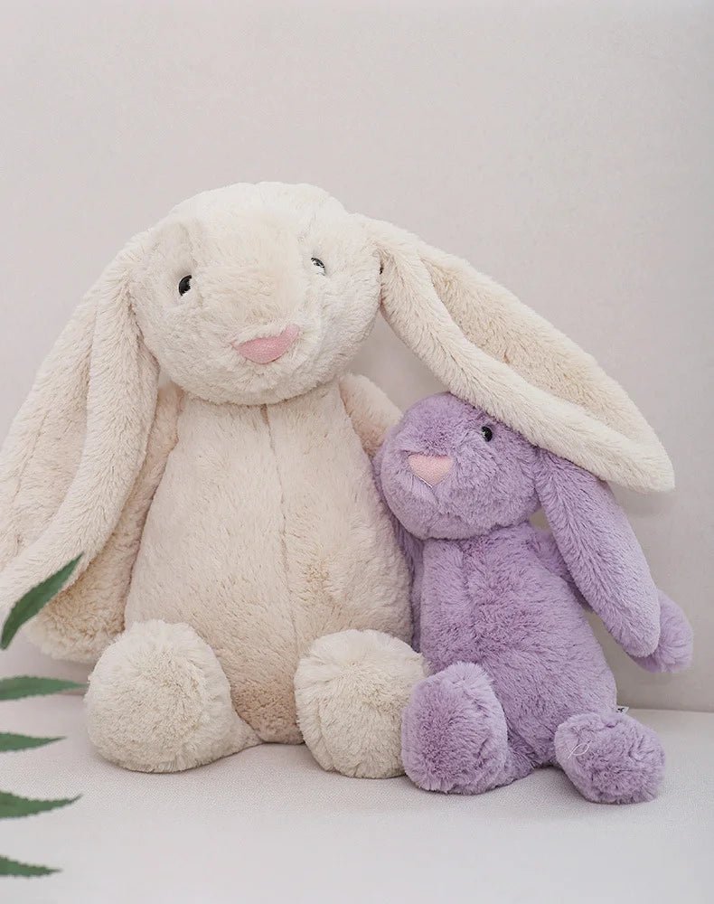 LulliNini 25/40cm Cute Plush Toy Stuffed Toy Rabbit Doll Babies Sleeping Companion Cute Plush Long Ear Rabbit Doll Children's Gift New