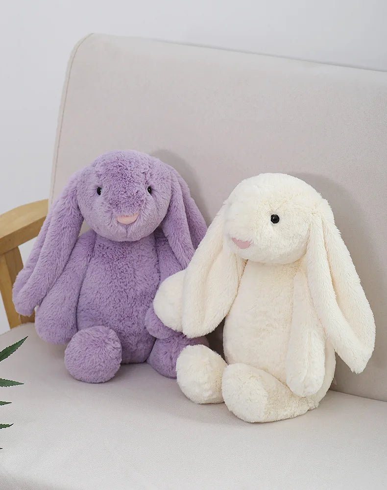 LulliNini 25/40cm Cute Plush Toy Stuffed Toy Rabbit Doll Babies Sleeping Companion Cute Plush Long Ear Rabbit Doll Children's Gift New