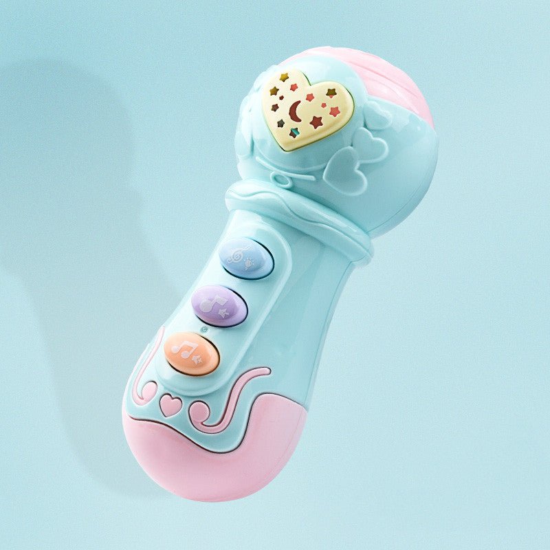 Babelio pastel-colored baby white noise machine with heart and music buttons