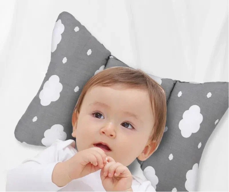 NIDOMIO Baby Support Pillow Toddler Cushion Stroller Head Pillow Protection Stroller Basket Neck Protection Shock Absorption - babeliobaby - SKY BLUE -