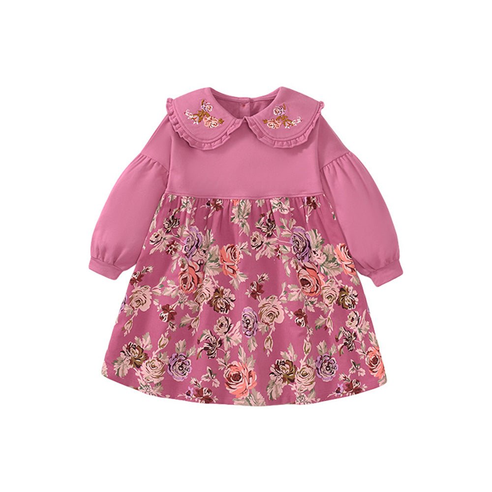 Adorable Long-Sleeve Princess Dress for Girls - Perfect for Autumn 2023 - babeliobaby