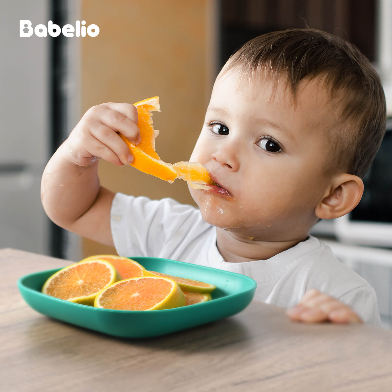 Babelio New Basics Silicone Toddler Plates 2 Pack (Dark Green) - babeliobaby