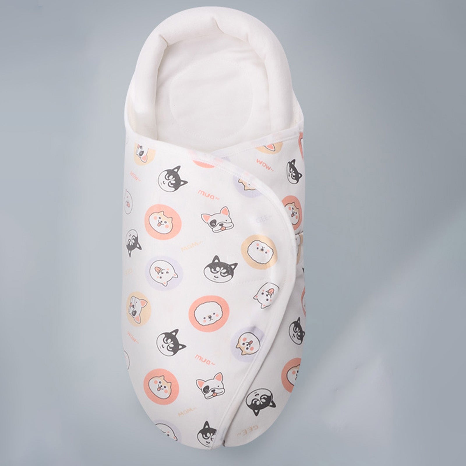 Tiny cuddling Sleepsack Swaddle, 100% Cotton 3-Way Adjustable Wearable Blanket,TOG 1.0,Small,0-3 Months，30*60cm - babeliobaby