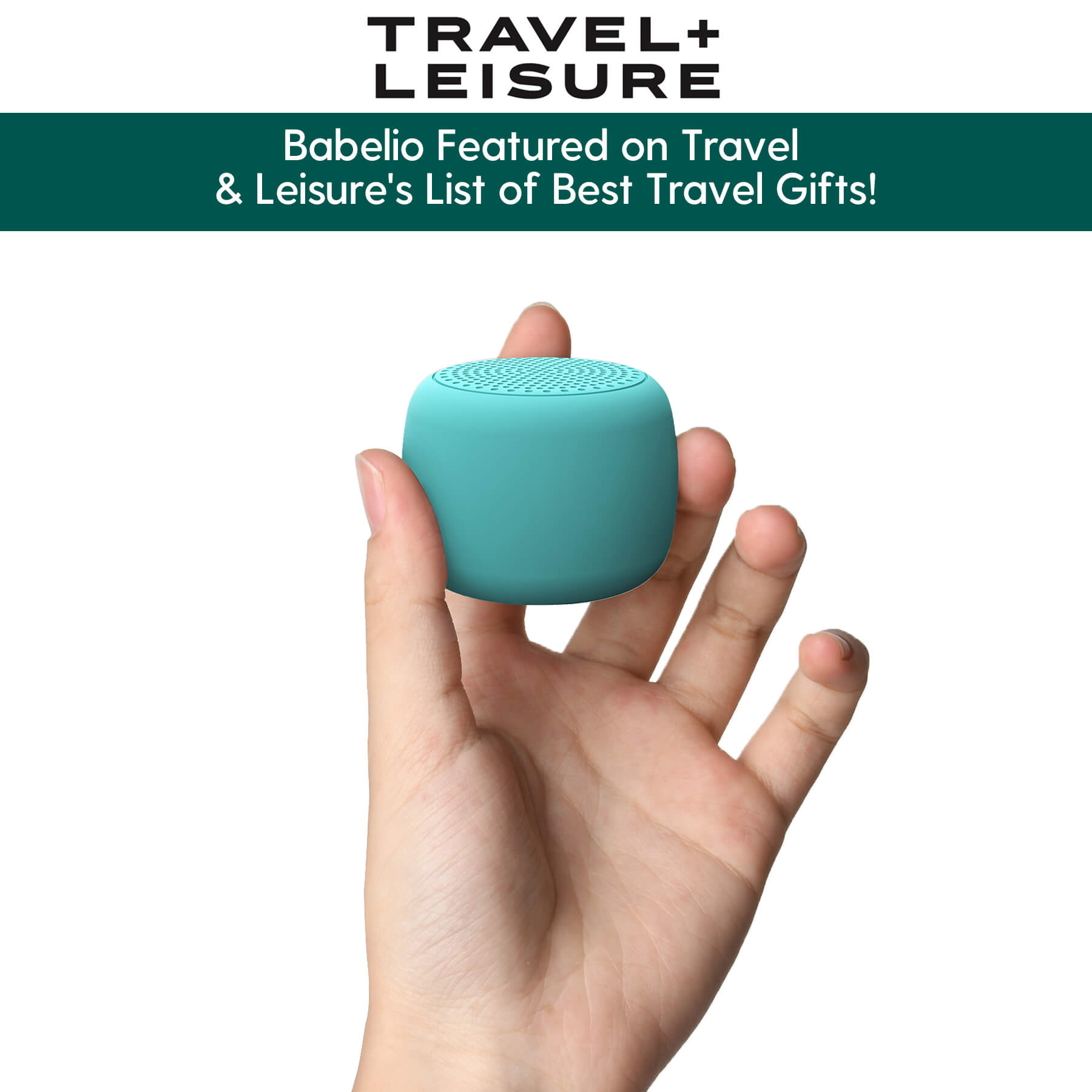 Celebrating Our Feature: Babelio's White Noise Machines Among Travel & Leisure's 58 Best Gifts for 2023