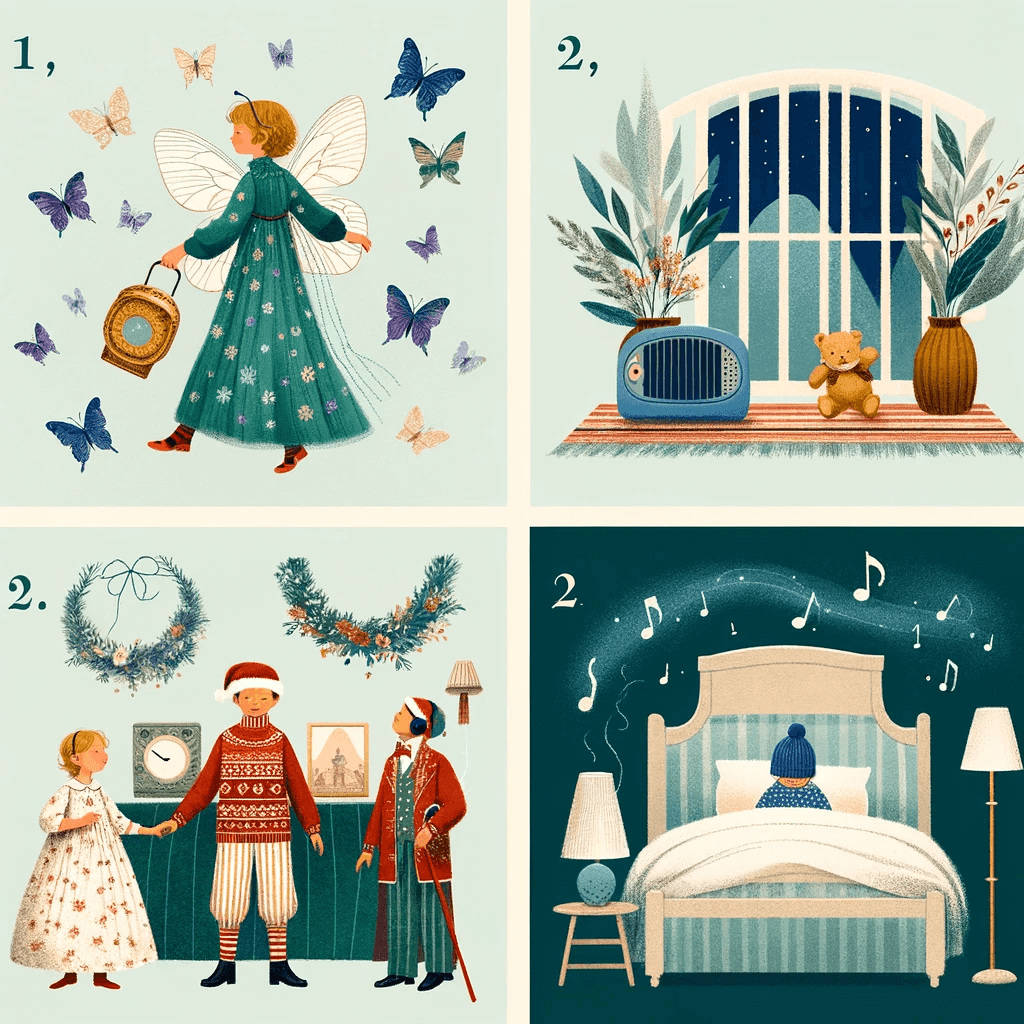 Babelio white noise machine and crib mattress in cozy nursery with teddy bear and holiday decorations