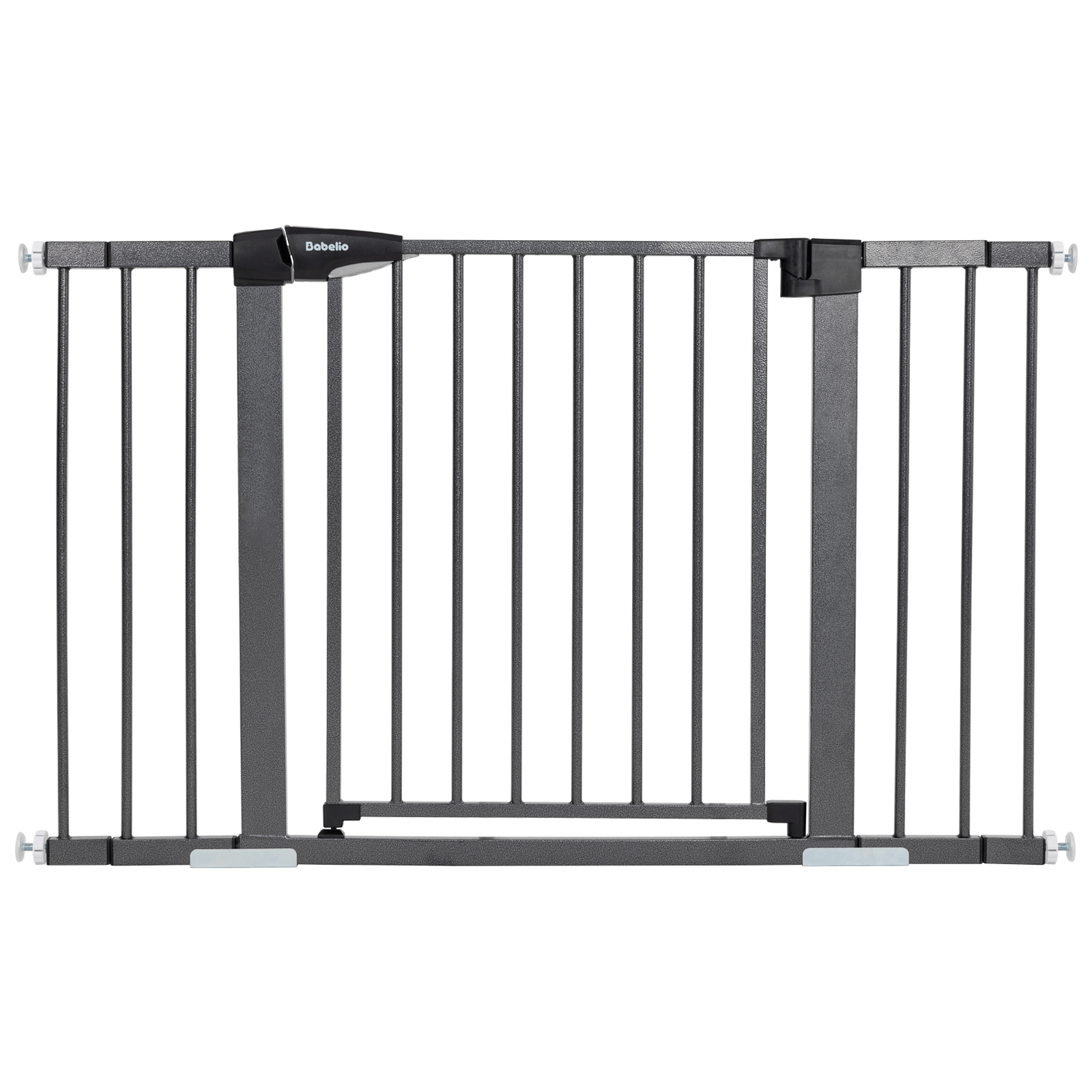 BABELIO Metal Baby & Pet Gate – Auto-Close, Extra Wide, Pressure Mounted, No Tools Needed