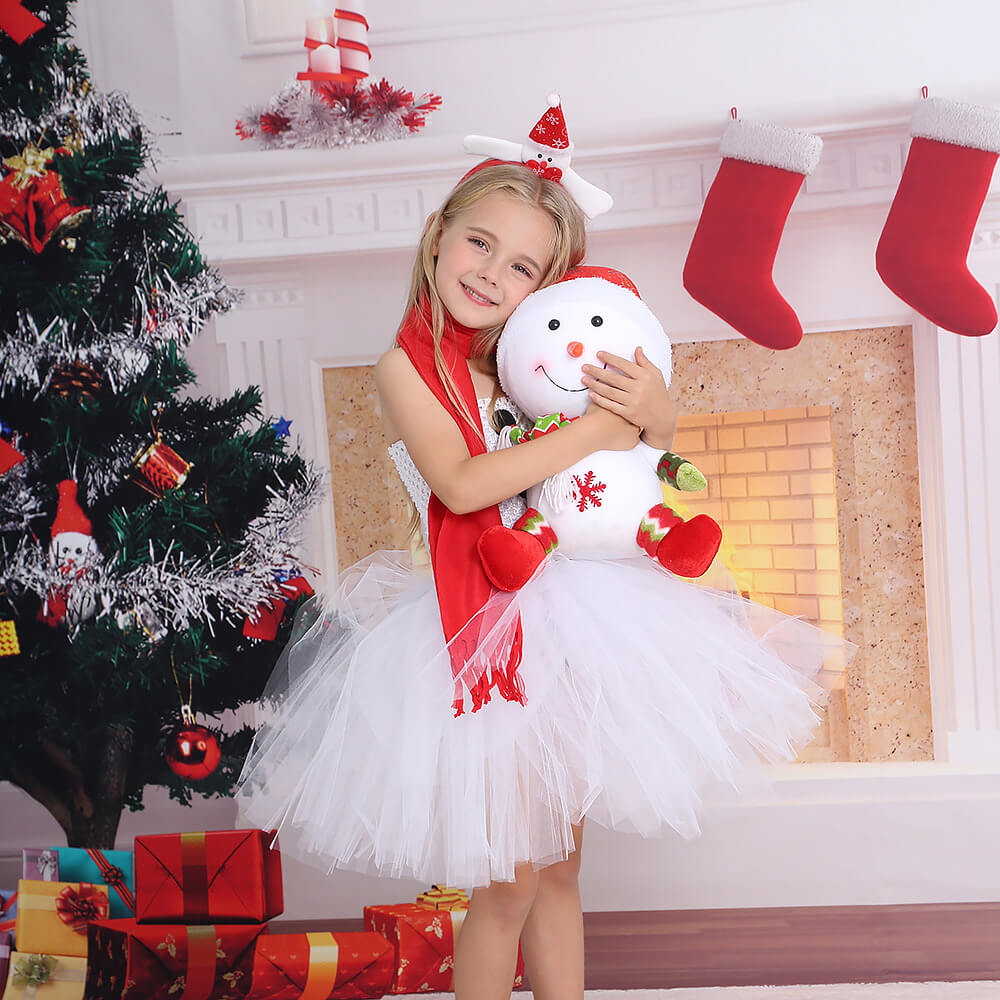 Baby Basic discount Winter Snowman Tutu Dress Snowman Costume