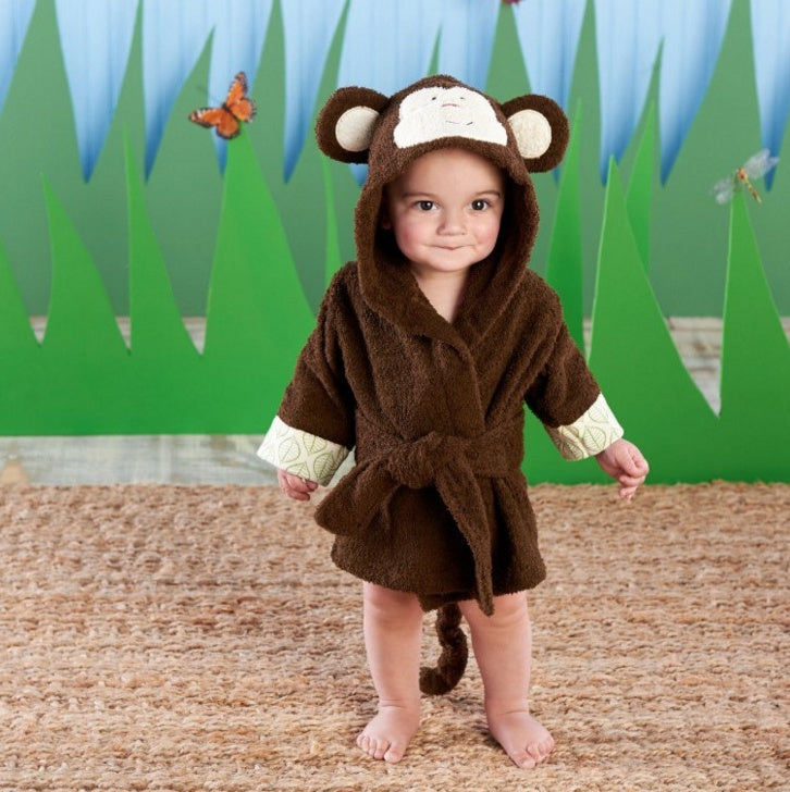 Tiny Cuddling Cartoon Cute Animal Modeling Baby Bath Towels | Baby Bathrobes Cotton Children's Bathrobes Baby Hooded