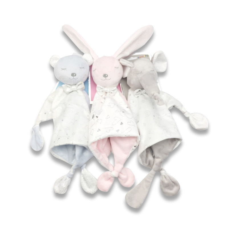 LulliNini Skin-friendly Toys Animal Rabbit Baby | Baby Saliva Towels Sleeping Dolls Baby Toys