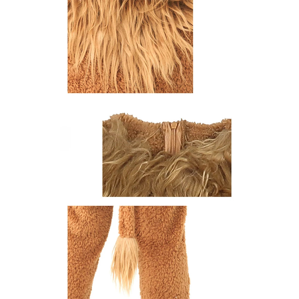 Tiny Cuddling Cute Little Lion Animal Costume | 2024 Halloween Costume