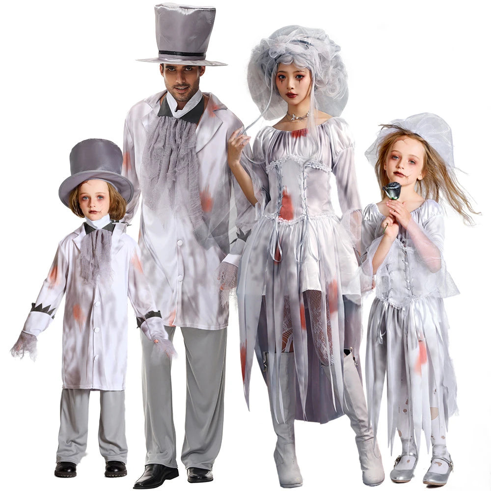 Tiny Cuddling Zombie Family Matching Costume | 2024 Halloween Costume